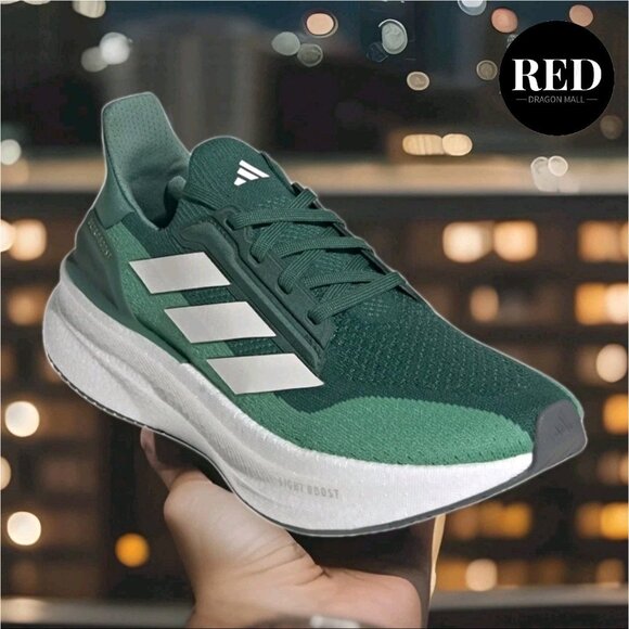 Adidas Ultraboost 5X Green White Running Lightweight Shoes JH9041 - Men\'s Sz 12 main image 8